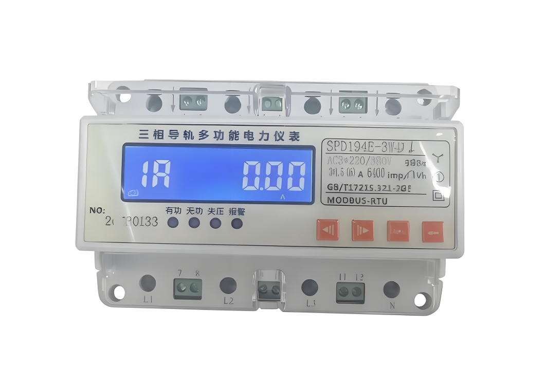 导轨三相智能电量仪SPD194E